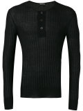 superfine long sleeved henley