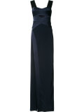 cut-out chest maxi dress