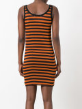 striped vest dress