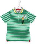 striped polo shirt