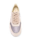 glitter panel sneakers 