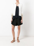 embellished cuff blazer