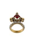 crown skull ring