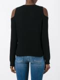 cold shoulder jumper