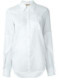 ruffled patch shirt