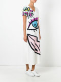 printed T-shirt dress