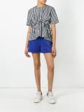 ruffled detail shorts