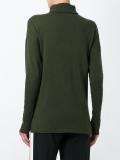 ribbed turtleneck sweater