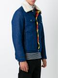 sherpa lined denim jacket