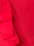 ruffled sleeve blouse