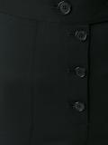 flared cropped trousers