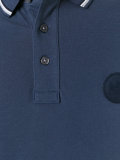 logo patch polo shirt 
