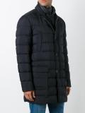 built-in gilet padded coat