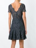lace overlay dress
