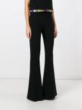 slim flared trousers