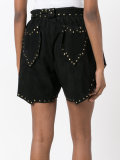 studded short shorts
