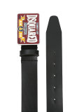logo plaque belt