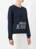 printed logo sweatshirt 