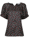 dotted print T-shirt