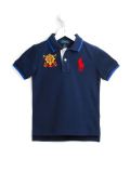 徽章刺绣polo衫