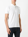 high neck polo shirt