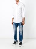 'Rioped' straight-leg jeans