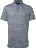 melange polo shirt
