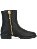 shearling lined ankle boots