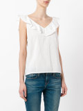 Veeba ruffled tank