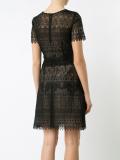 short sleeve lace dress