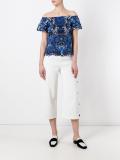 floral embroidered blouse 