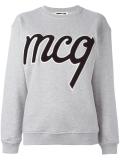 logo patch sweatshirt