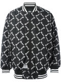 square latin bomber jacket 