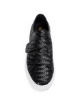 braided touch strap sneakers