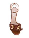 fringed sandals