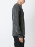 bordered neck jumper