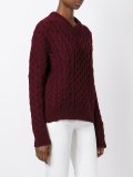 cable knit jumper