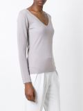 superfine v-neck sweater