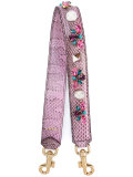 embellished bag strap
