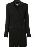 fitted double breasted coat