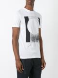 geometric print T-shirt