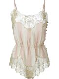 lace application striped body