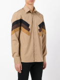 tri-stripe panel shirt