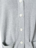 block panel cardigan 