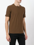 button detail T-shirt