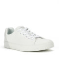 varnished detail sneakers