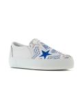 star print slip on sneakers