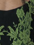 lace detailing sheer dress