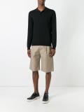longsleeved polo shirt