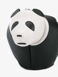 mini leather panda crossbody bag